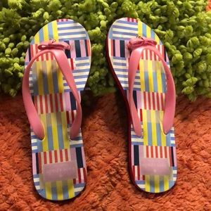 Kate spade flip flops.